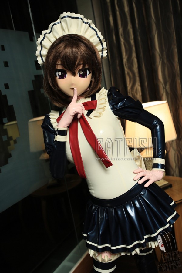 Anime 'Waitress/Maid' Latex Costume