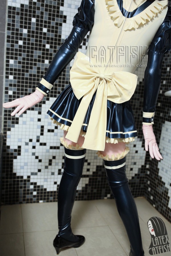 Anime 'Waitress/Maid' Latex Costume