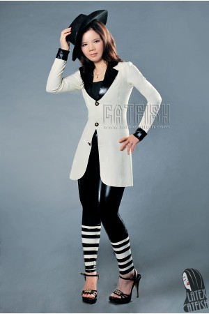 'Blazing Glory' Formal Latex Jacket 