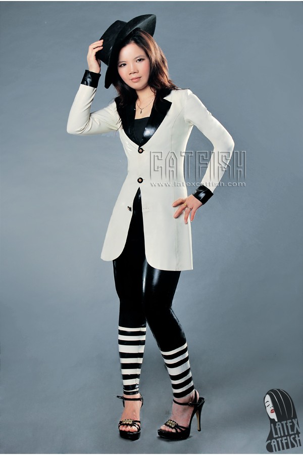 'Blazing Glory' Formal Latex Jacket 