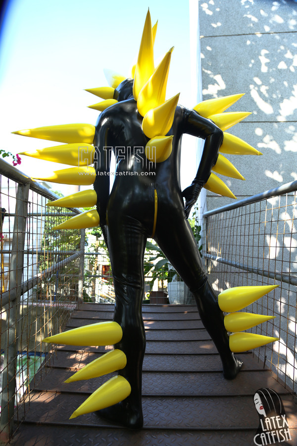 Men's 'Horny Hunk' Inflatable Latex Costume