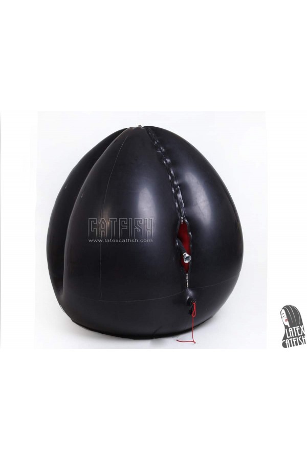 Unisex Inflatable Latex Egg Capsule