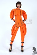 (stock clearance) 'Rio Rita' Latex Carnival Suit