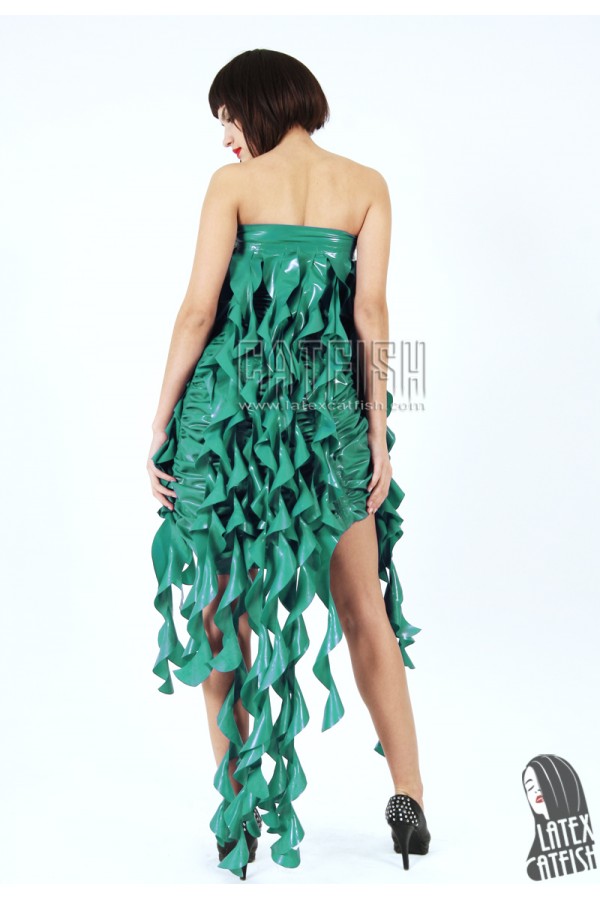 'In-A-Twist' Latex Fancy Party Dress