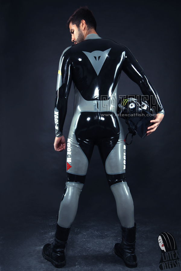 Men's 'R-100X' Rubber Moto Racing Suit Model F