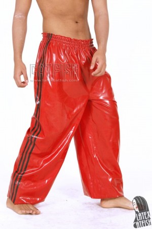 Men's Latex Sports Track Pants