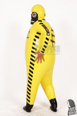 Inflatable Biohazard Suit 