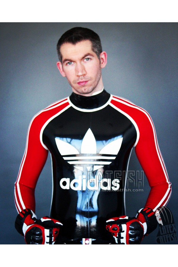 Men's Sports Adi Latex Catsuit With Codpiece