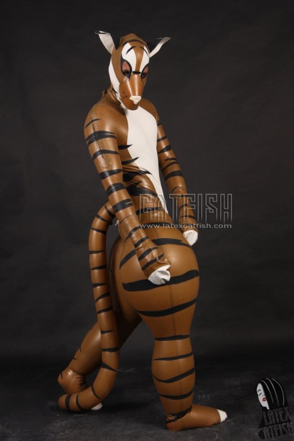 Inflatable 'Roo' Latex Animal Costume