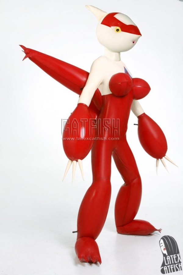 Unisex Inflatable 'Pokemon' Latex Costume