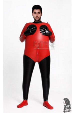 Men's Inflatable Latex 'Pod' Suit