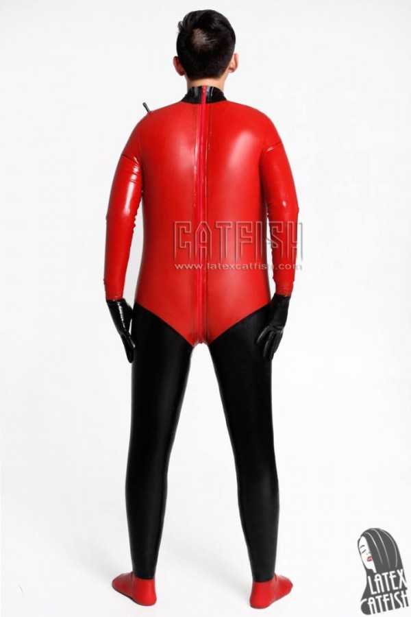 Men's Inflatable Latex 'Pod' Suit