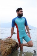  (stock clearance) Men's Triple Color Latex Surfsuit