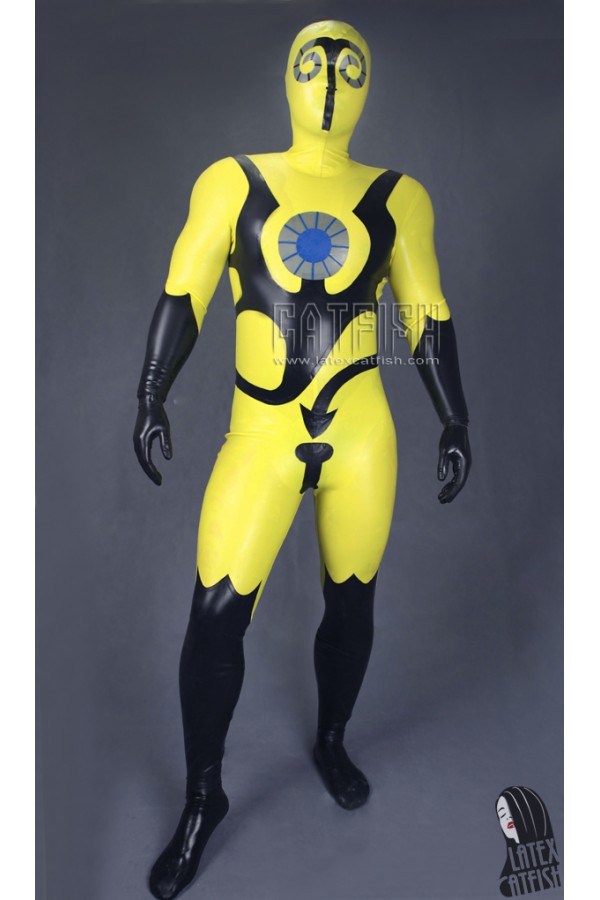 Men's 'Alien-Ated' Total Body Latex Catsuit