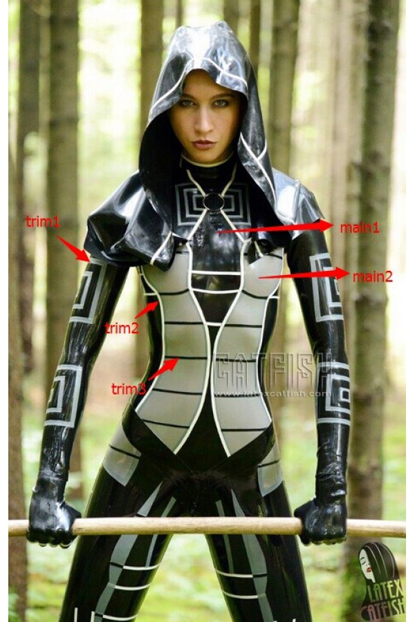 Mass Effect Kasumi Latex Costume 