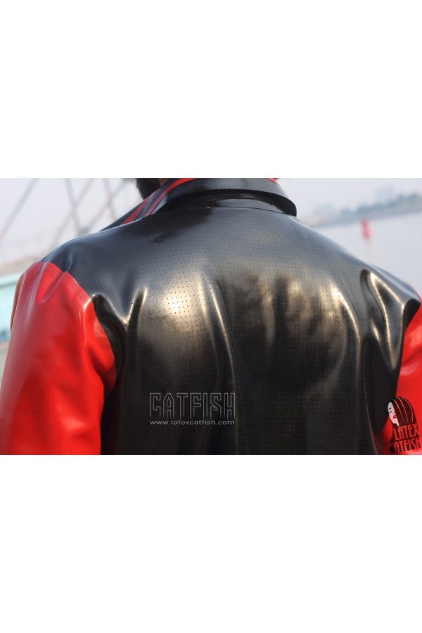 Men's Latex College 'Varsity' Jacket