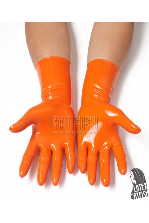 Mold Shorter Latex Gloves