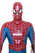 Men's Cosplay Red Spider Total Coverage Latex Catsuit