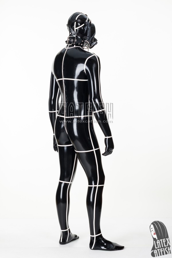Unisex 'Gimpy' Latex Catsuit