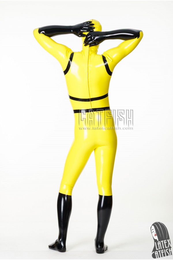 Men's 'Alien-Ated' Total Body Latex Catsuit