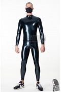 Men's Standard Back Zipper Latex Catsuit