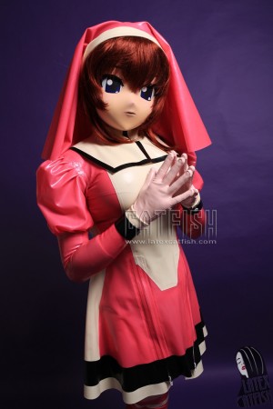 Anime 'Nurse' Latex Costume
