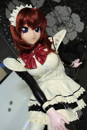 'Annie-May' Latex Anime Costume Dress