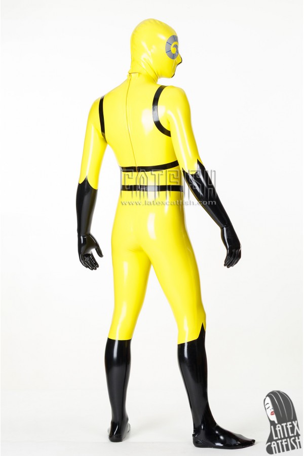 Men's 'Alien-Ated' Total Body Latex Catsuit