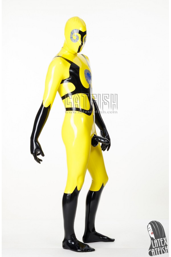 Men's 'Alien-Ated' Total Body Latex Catsuit
