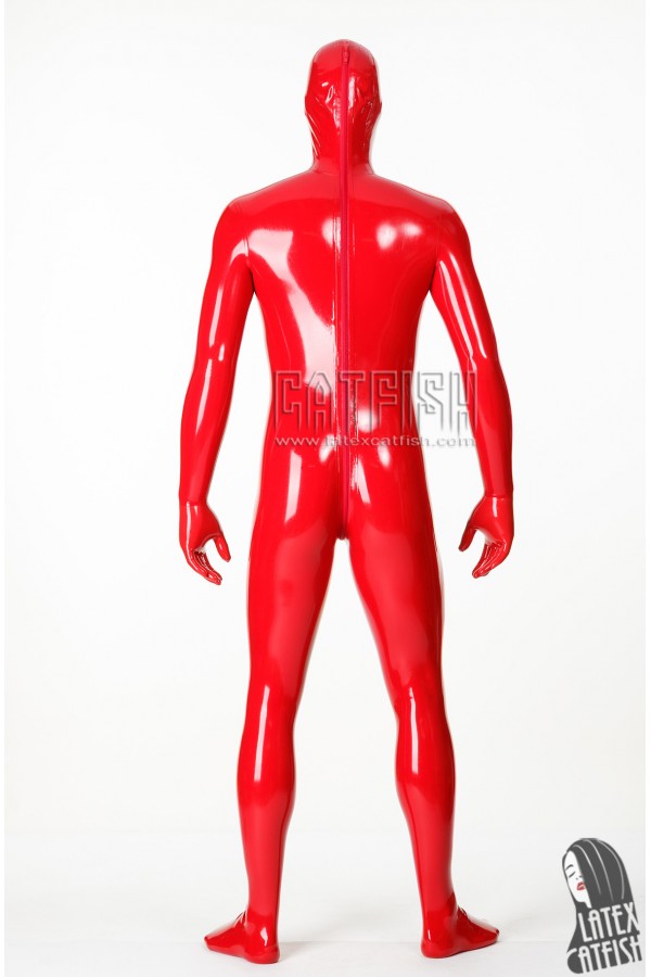 Full Enclose Gimperator Latex Catsuit