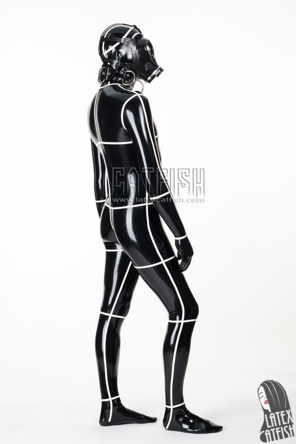 Unisex 'Gimpy' Latex Catsuit