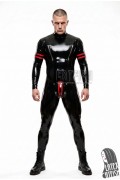 'Collegiate' Codpiece Latex Catsuit