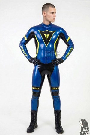 Brand Name MotoGP Latex Biker Suit