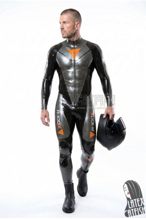R-100X Motorcycle Racing Rubber Catsuit 
