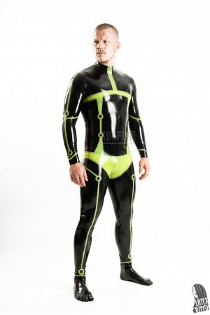 'Tron-Gen'  Latex Catsuit
