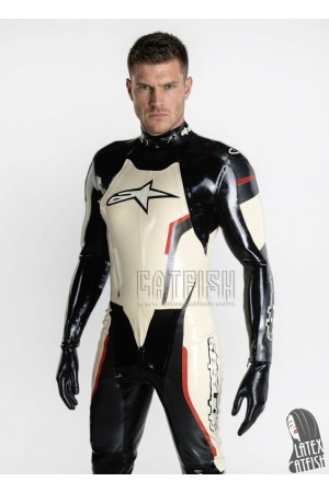 T-Age Style Moto Latex Biker Catsuit Version 16
