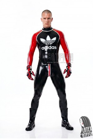 Sports Adi Latex Catsuit With Codpiece