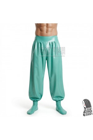 Latex Harem Pants & Socks
