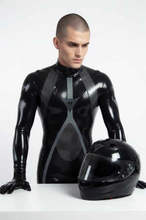 'T-Age' Motorcycle Latex Catsuit Version 2