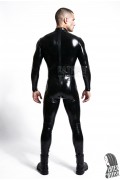 Men's Standard Back Zipper Latex Catsuit