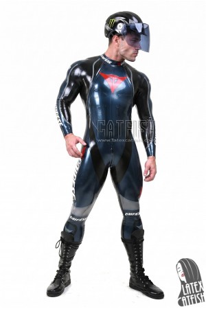 T-Age Style Motorcycle Biker Rubber Catsuit Version 17