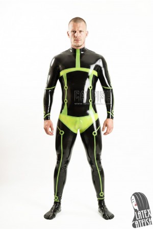 'Tron-Gen'  Latex Catsuit