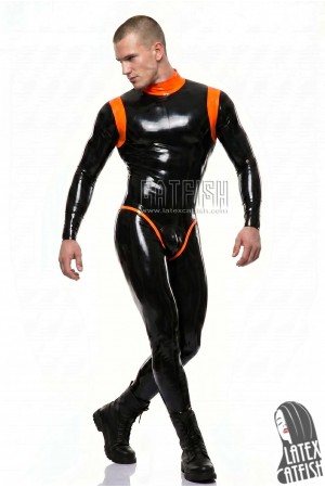 'Ansal' Latex Catsuit