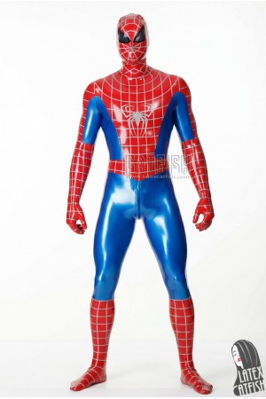 Cosplay Red Spider Total Coverage Catsuit