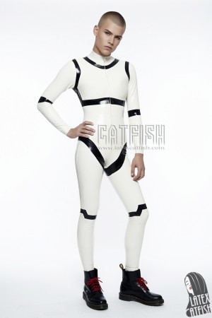 'Disjointed Dolly' Latex Catsuit