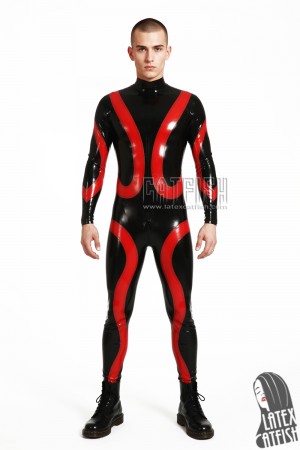 'Loopy Loops' Latex Catsuit