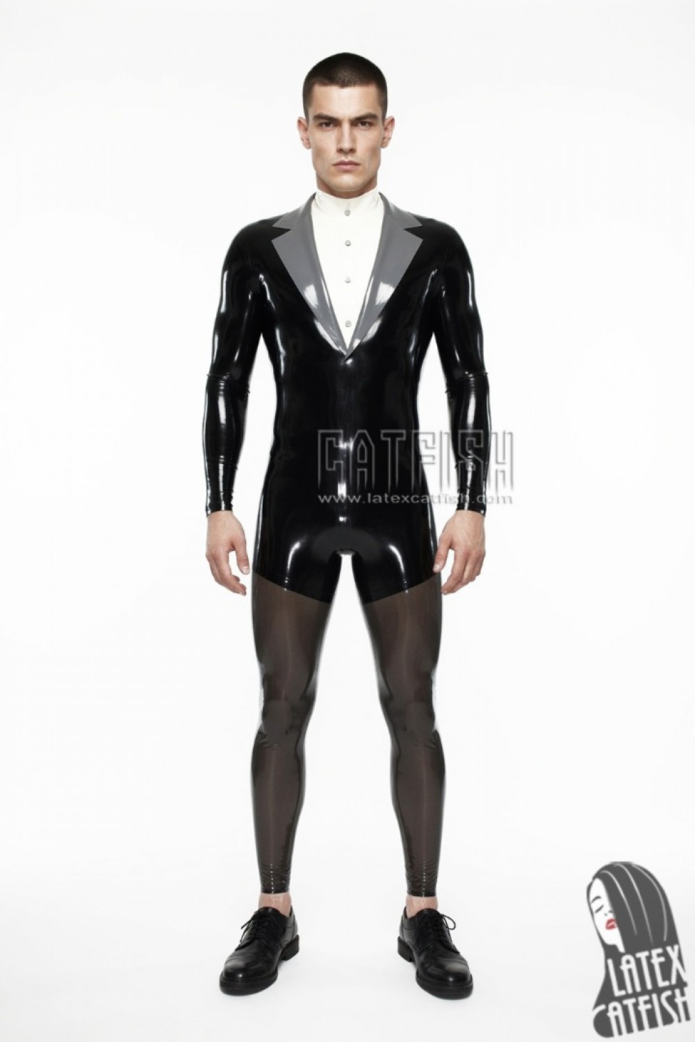 Men's 'Dapper Dan' Formal Look Latex Catsuit Men's 'Dapper Dan' Formal Look Latex Catsuit