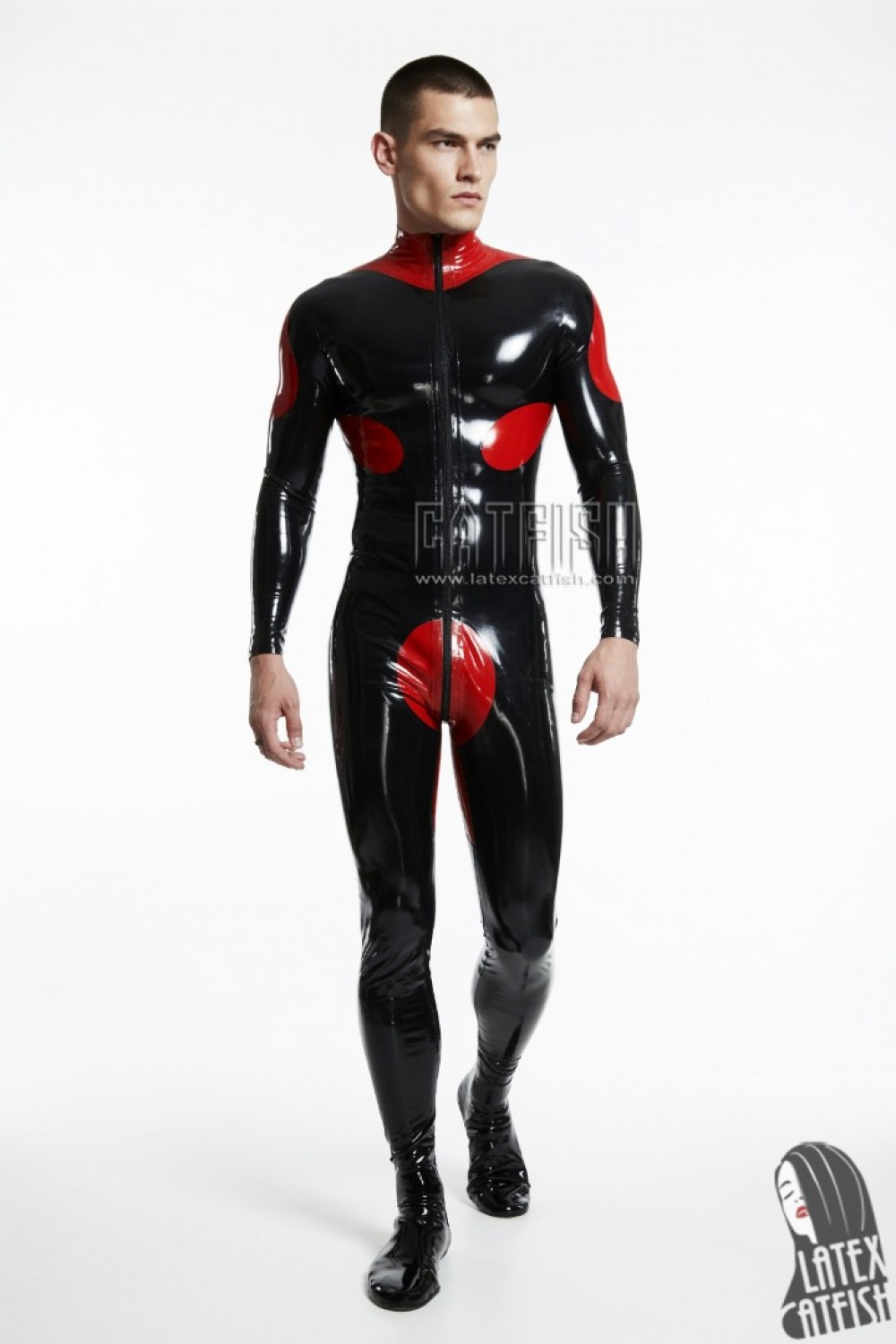 Men's 'Evander' Latex Catsuit Men's 'Evander' Latex Catsuit