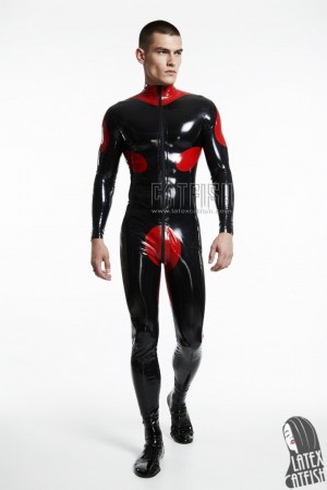 Men's 'Evander' Latex Catsuit