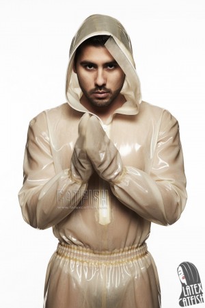 Men's 'Cocoon' Total Enclosure Latex Bodysuit